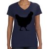 Ladies Perfect V-Neck T-Shirt Thumbnail