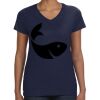Ladies Perfect V-Neck T-Shirt Thumbnail