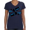 Ladies Perfect V-Neck T-Shirt Thumbnail