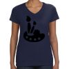 Ladies Perfect V-Neck T-Shirt Thumbnail