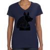 Ladies Perfect V-Neck T-Shirt Thumbnail