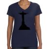 Ladies Perfect V-Neck T-Shirt Thumbnail