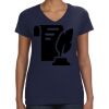 Ladies Perfect V-Neck T-Shirt Thumbnail