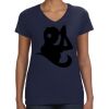 Ladies Perfect V-Neck T-Shirt Thumbnail