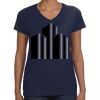 Ladies Perfect V-Neck T-Shirt Thumbnail