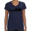 Ladies Perfect V-Neck T-Shirt Thumbnail