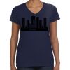 Ladies Perfect V-Neck T-Shirt Thumbnail