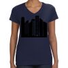 Ladies Perfect V-Neck T-Shirt Thumbnail