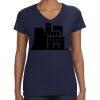 Ladies Perfect V-Neck T-Shirt Thumbnail
