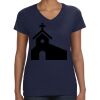 Ladies Perfect V-Neck T-Shirt Thumbnail