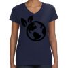 Ladies Perfect V-Neck T-Shirt Thumbnail