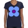 Ladies Perfect V-Neck T-Shirt Thumbnail