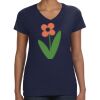Ladies Perfect V-Neck T-Shirt Thumbnail