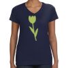 Ladies Perfect V-Neck T-Shirt Thumbnail