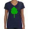 Ladies Perfect V-Neck T-Shirt Thumbnail
