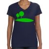 Ladies Perfect V-Neck T-Shirt Thumbnail