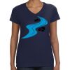 Ladies Perfect V-Neck T-Shirt Thumbnail
