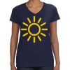 Ladies Perfect V-Neck T-Shirt Thumbnail