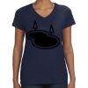 Ladies Perfect V-Neck T-Shirt Thumbnail