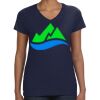 Ladies Perfect V-Neck T-Shirt Thumbnail
