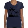 Ladies Perfect V-Neck T-Shirt Thumbnail
