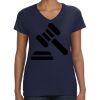 Ladies Perfect V-Neck T-Shirt Thumbnail