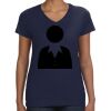 Ladies Perfect V-Neck T-Shirt Thumbnail