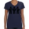 Ladies Perfect V-Neck T-Shirt Thumbnail