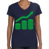 Ladies Perfect V-Neck T-Shirt Thumbnail