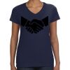 Ladies Perfect V-Neck T-Shirt Thumbnail