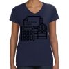 Ladies Perfect V-Neck T-Shirt Thumbnail
