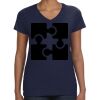 Ladies Perfect V-Neck T-Shirt Thumbnail