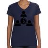 Ladies Perfect V-Neck T-Shirt Thumbnail