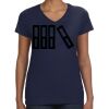 Ladies Perfect V-Neck T-Shirt Thumbnail