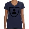 Ladies Perfect V-Neck T-Shirt Thumbnail
