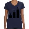 Ladies Perfect V-Neck T-Shirt Thumbnail