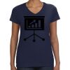 Ladies Perfect V-Neck T-Shirt Thumbnail