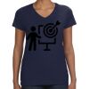 Ladies Perfect V-Neck T-Shirt Thumbnail
