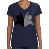 Ladies Perfect V-Neck T-Shirt Thumbnail