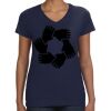 Ladies Perfect V-Neck T-Shirt Thumbnail
