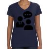 Ladies Perfect V-Neck T-Shirt Thumbnail