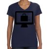 Ladies Perfect V-Neck T-Shirt Thumbnail