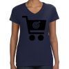 Ladies Perfect V-Neck T-Shirt Thumbnail