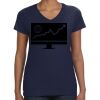 Ladies Perfect V-Neck T-Shirt Thumbnail