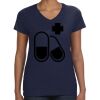 Ladies Perfect V-Neck T-Shirt Thumbnail