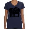 Ladies Perfect V-Neck T-Shirt Thumbnail