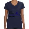 Ladies Perfect V-Neck T-Shirt Thumbnail