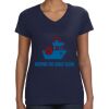 Ladies Perfect V-Neck T-Shirt Thumbnail