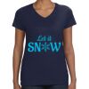 Ladies Perfect V-Neck T-Shirt Thumbnail