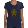Ladies Perfect V-Neck T-Shirt Thumbnail